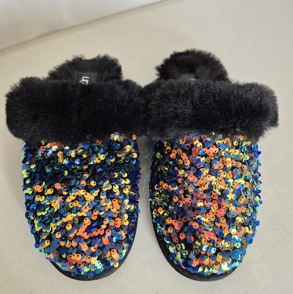 UGG Australia Scuffette II Stellar Multicolored Sequin Slip-On Slippers - Size 8 - Picture 8 of 14